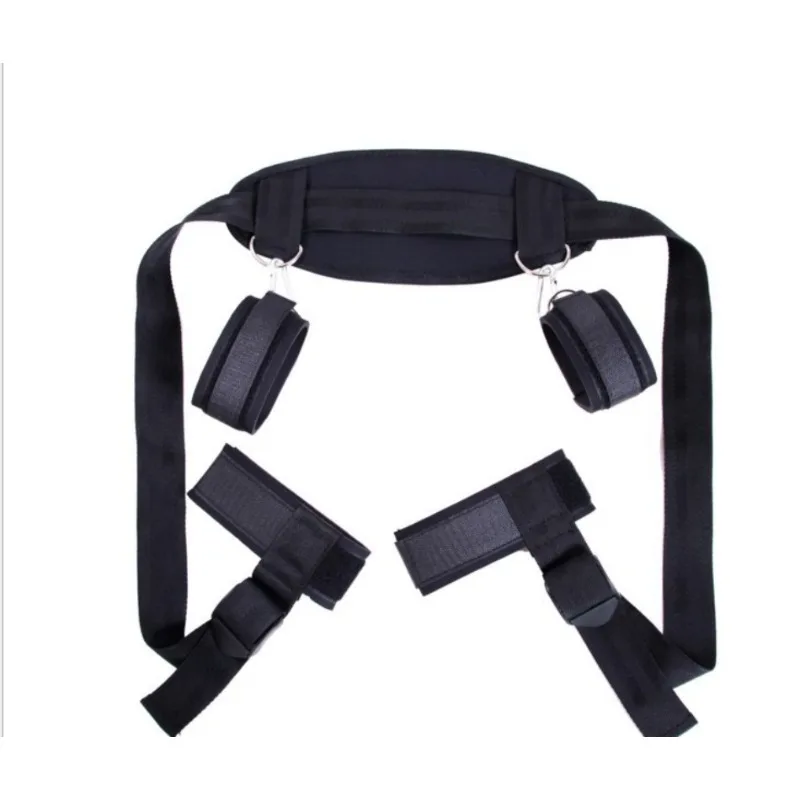 BDSM عبودية ألعاب الجنس المثيرة للنساء الأزواج ألعاب SM الرقيق ملزمة الأشرطة أصفاد الساق فصل اللعب الكبار الجنس الملحقات #4