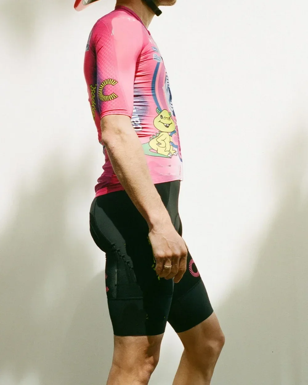 LASER CUT 2022 NIPPO pink TEAM TDF Italia SHORT SLEEVE CYCLING JERSEY SUMMER CYCLING WEAR ROPA CICLISMO+BIB SHORTS