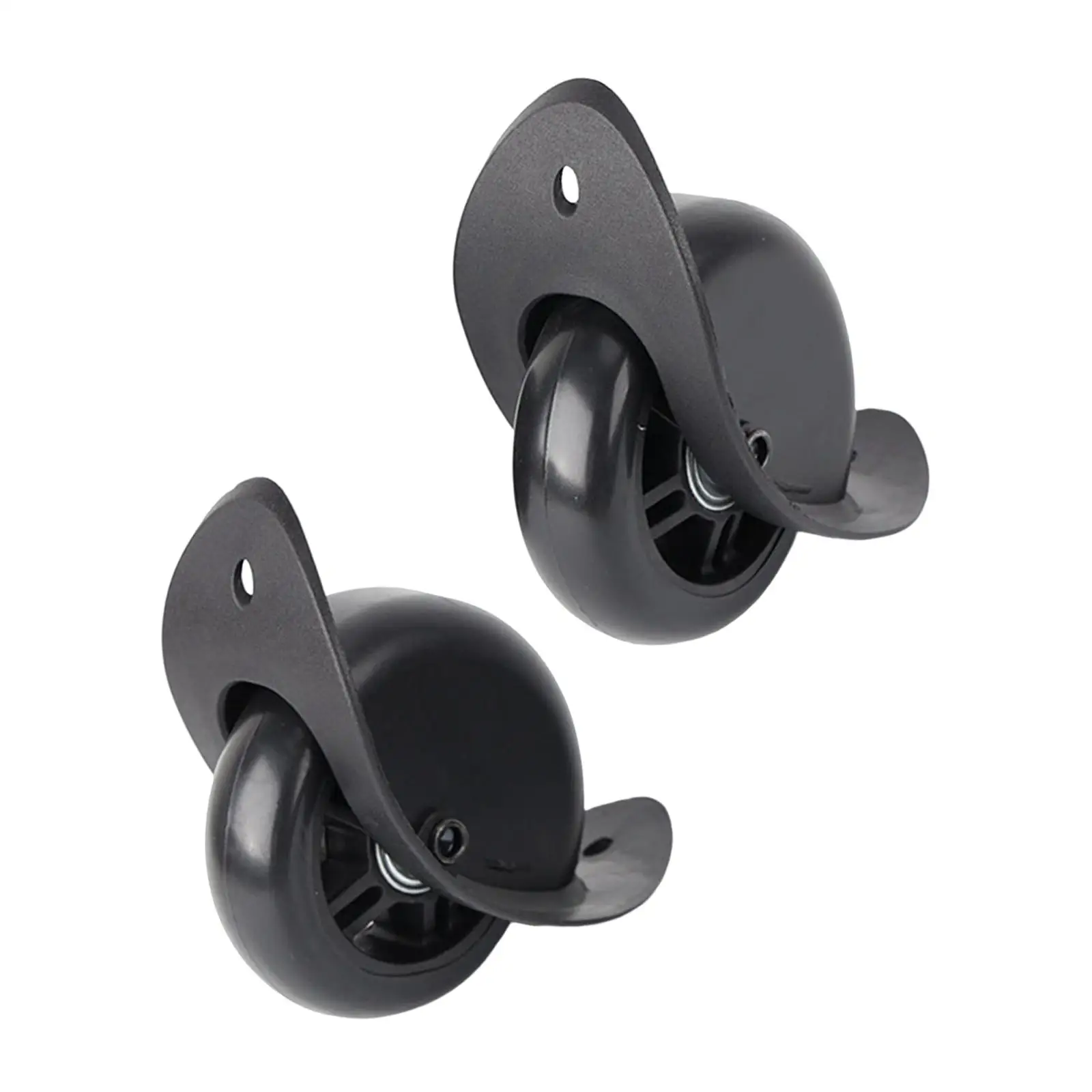 2x Replacement Luggage Wheels Quiet Smooth Universal for Hardshell Luggage