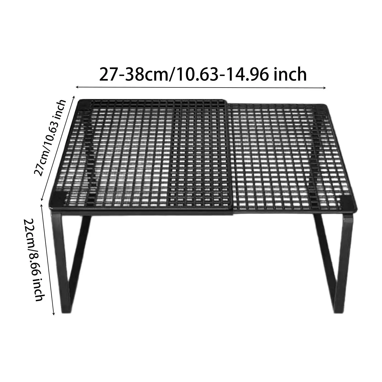 Expandable Cabinet Storage Shelf Stand Riser Spices Cupboard Organizer Rack