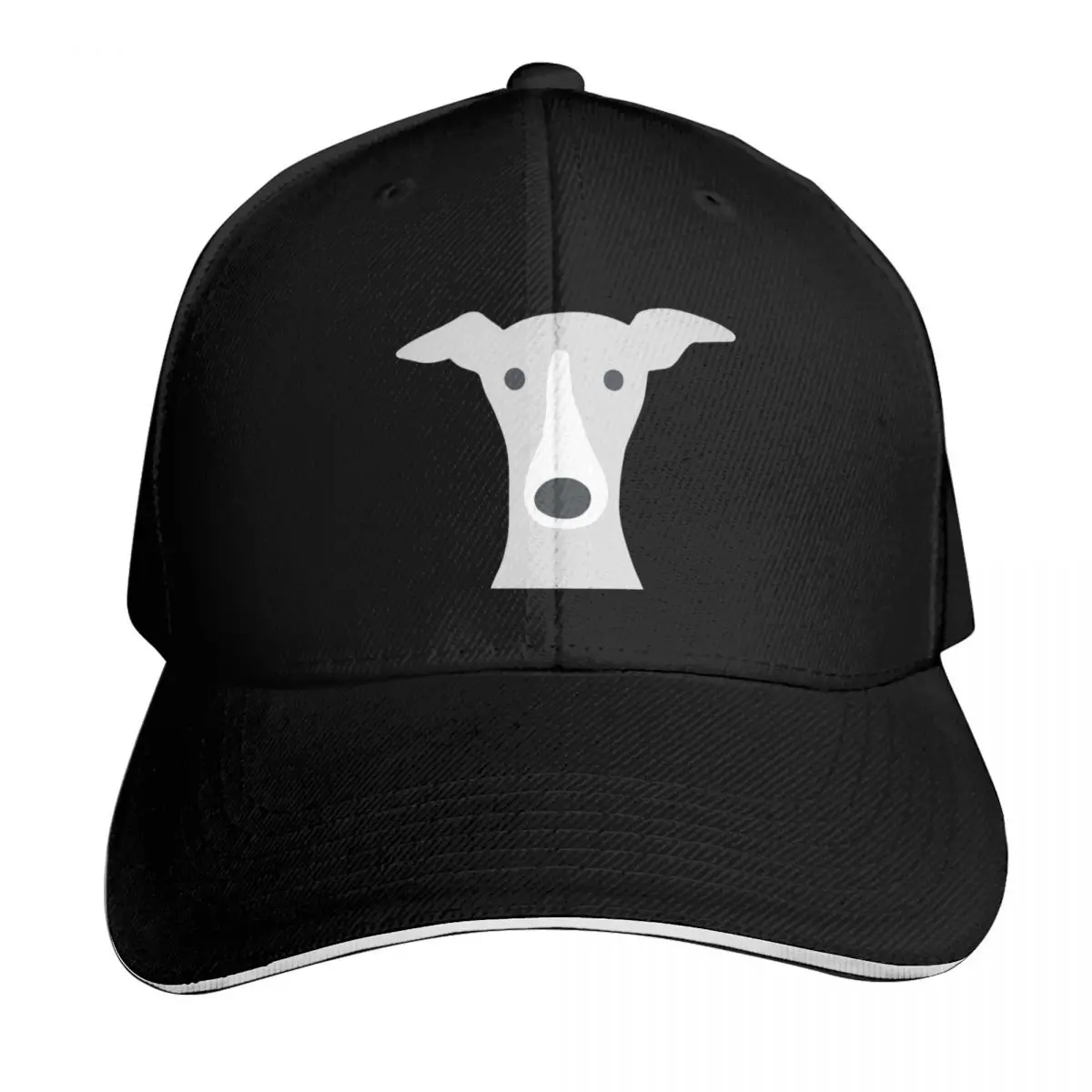 Greyhound Italian Greyhound Cute Whippet Dog Baseball Cap Gift for Him Her Casual Daily Wear Quick Dry Performance