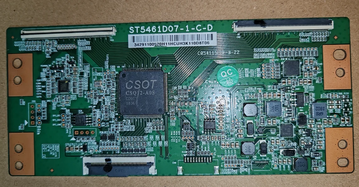 

ST5461D07-1-C-D 4K TV logic board T-CON BOARD Physical photos, tested well
