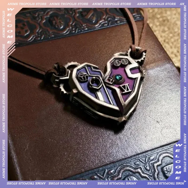 League of Legends Necklace Vi The Piltover Enforcer Caitlyn Kiramman Pendant Women Ornament Gifts Couples Necklace Accessories