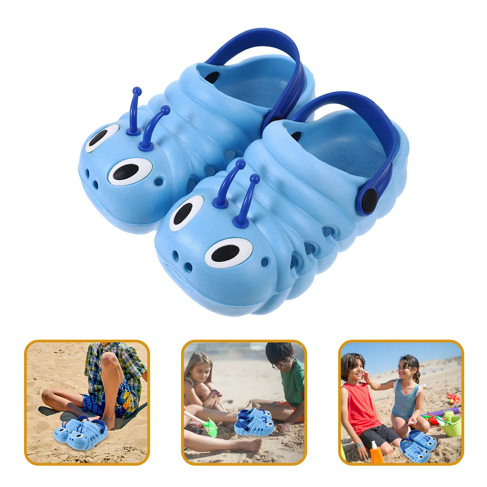 

1Pair Kids Beach Sandals Soft Sole Comfortable Summer Slippers for Toddler Boys Girls Indoor Outdoor Party Footwear