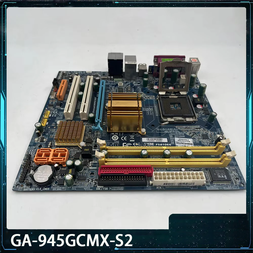 Desktop Motherboard GA-945GCMX-S2 Works Perfectly