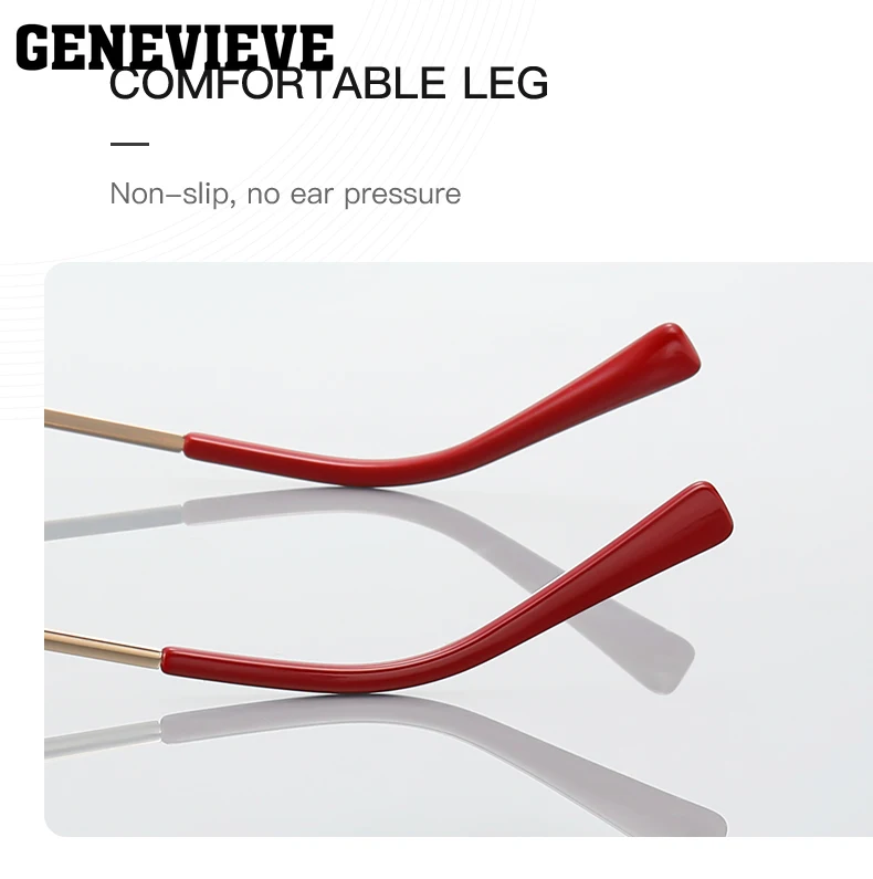 نظارة شمسية مستقطبة من GENEVIVE للنساء ، وصفة طبية قابلة للتخصيص ، هندسية ، حماية من البنفسجية ، جديدة ، عرض ، شخصية #6