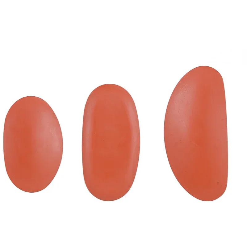 3Pc Red Very Soft Hand-made Sculpture Ceramic DIY Clay Artist Auxiliary Special Tools Red Pottery Clay Artist Silicone Rubber