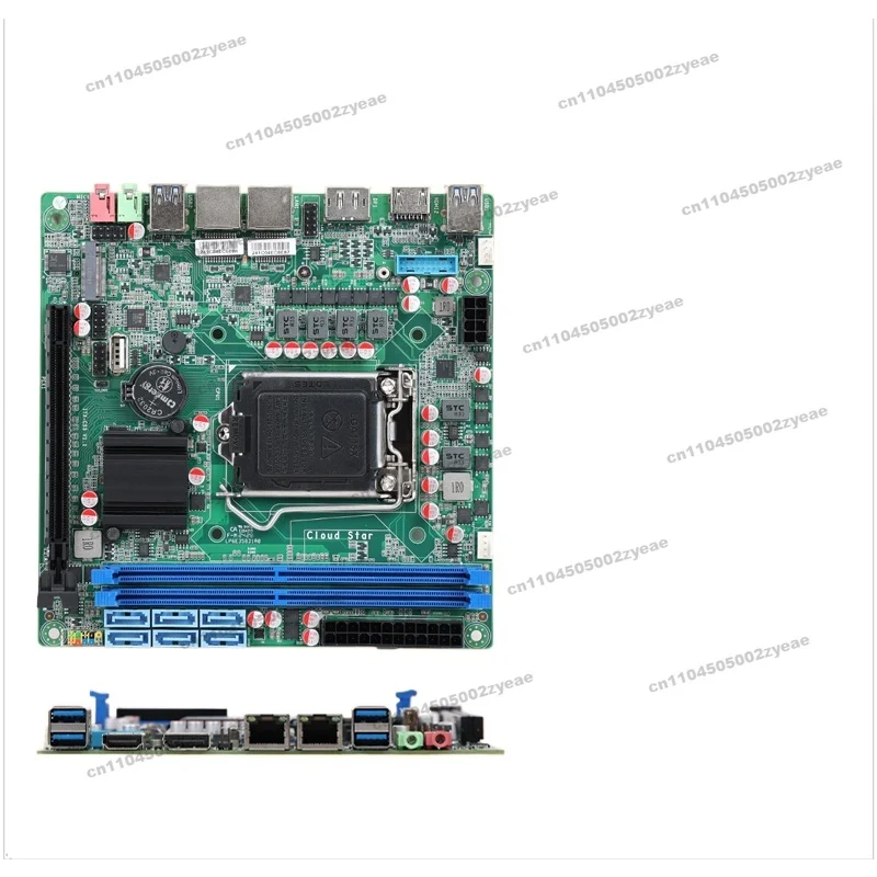 مناسبة للوحة الرئيسية للخادم الصغير B250B365 NAS مزدوجة M.2 تدعم الجيل 6-9 U Yunxing CS2 #1