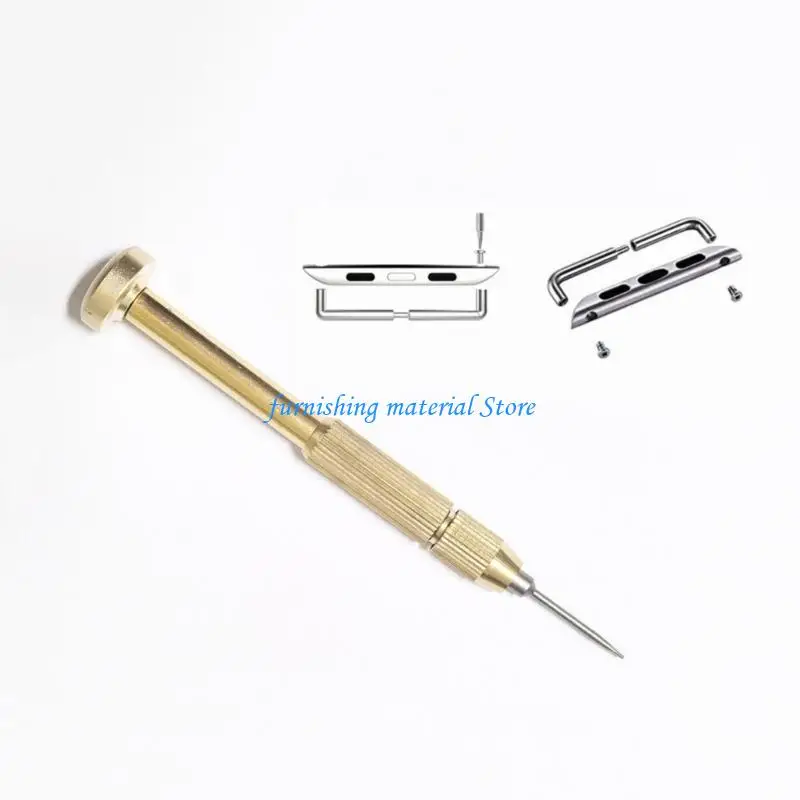 Y5GD Long Lasting 0.8mm Screwdriver For Watch Band Connector Pin Maintenance Adjustments Corrosion Resistant Construction