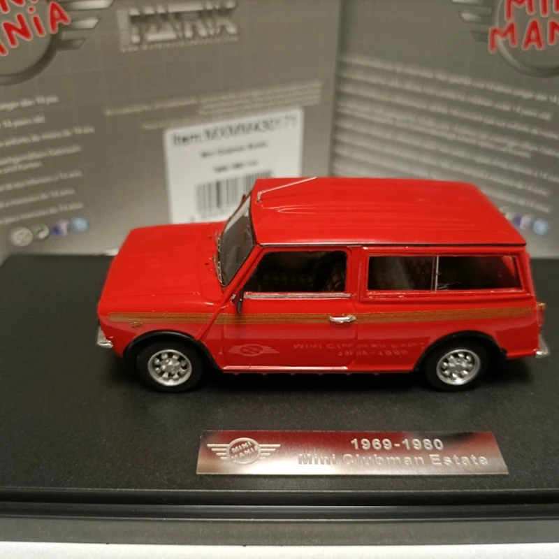 مصفوفة 1 43 مقياس صغير كلوبمان العقارية 1980 الراتنج نموذج سيارة مجموعة ثابتة زينت هدايا العيد اللعب هدية تذكارية #1