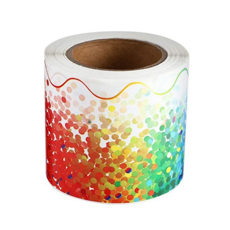 1 рулон, доска для объявлений, наклейка с рамками, наклейки с рамками, отделка для классной черной доски, Декор, 36 футов