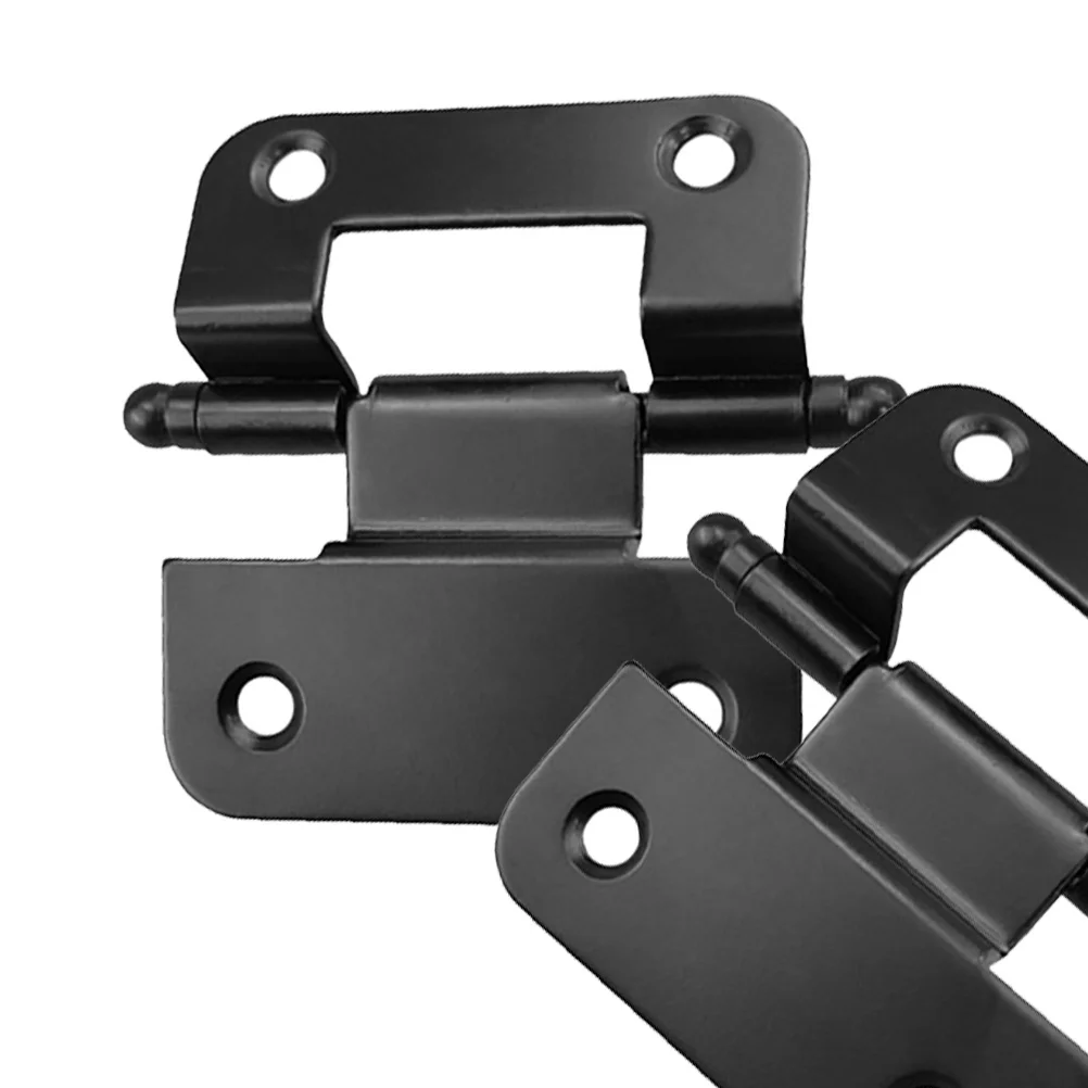 

10Pcs Heavy Duty Cabinet Door Hinges Sturdy Iron Material Burr Free Surface for Closet Cupboard Replacement Reliable Door Hinge