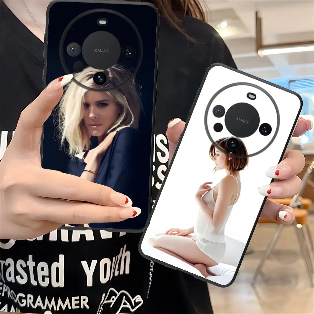 Kate Mara Phone Case for Huawei Mate 60 50 40 30 20 10 Pro Plus Lite E 5G Soft TPU Shockproof Cover