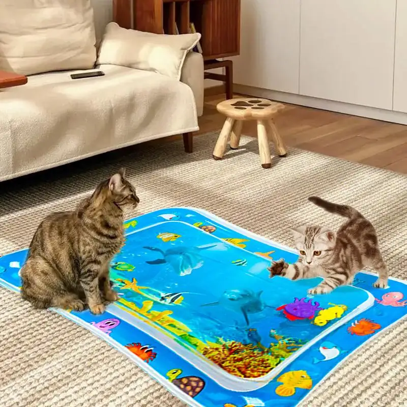 Sensorische Watermat Verdikte Sensor Speelwater Sensor Kattenmat Huisdierbenodigdheden Koelmat Zomer Kat Huisdieren Accessoires