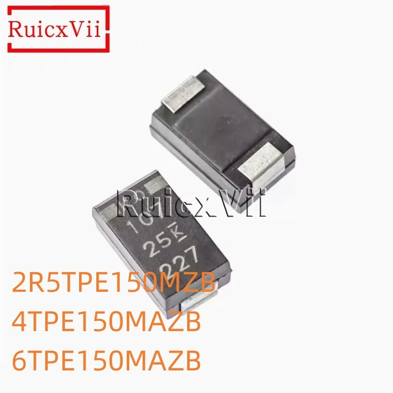 

50 шт. 150 мкФ 6,3 В 2R5TPE150MZB 4TPE150MAZB 6TPE15 0MAZB Тип B 3528 SMD полимерные Танталовые Конденсаторы POSCAP Low ESR Новинка подлинный