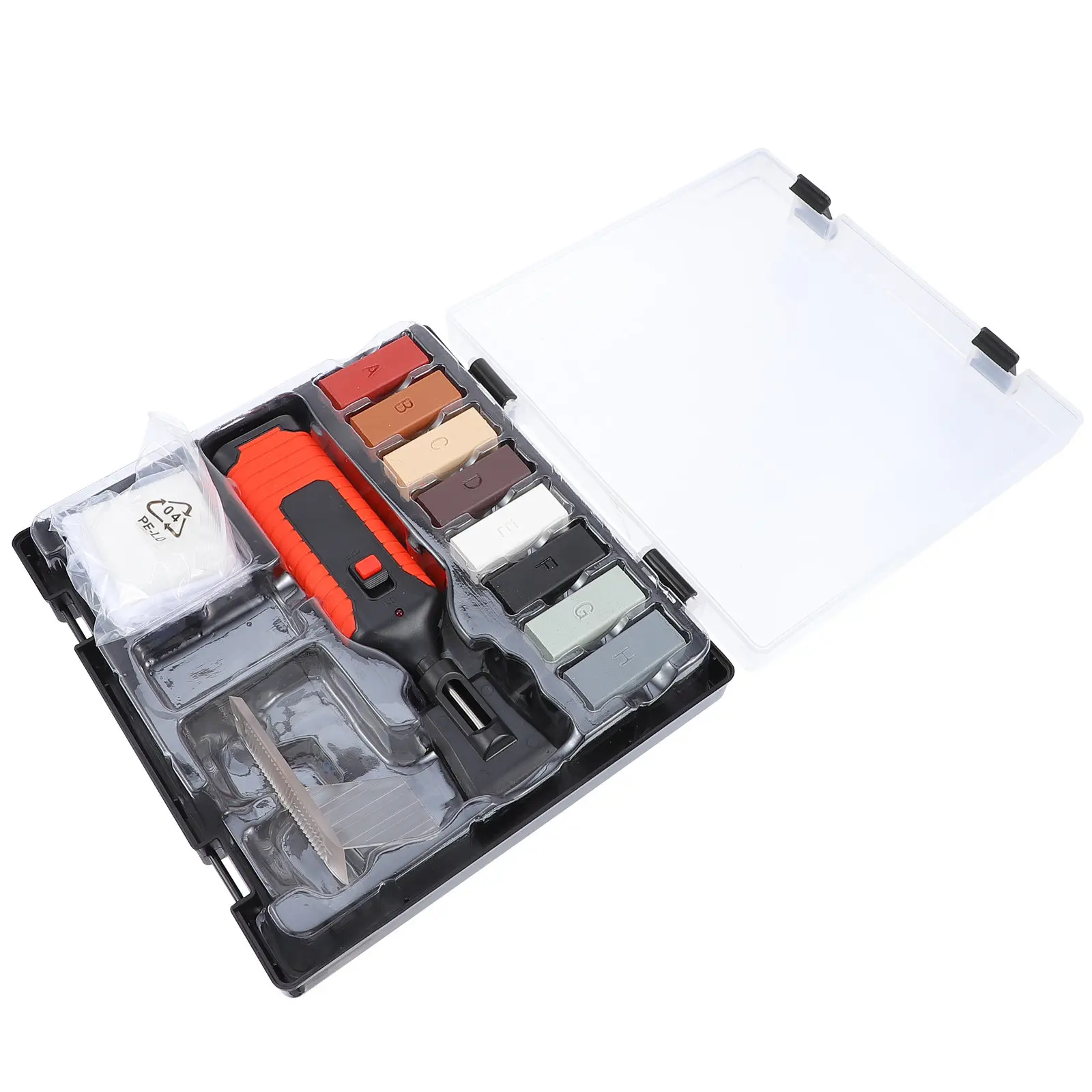 1Set Ceramic Tile Repairing Kit Crevice Repair Tool Easy Use Floor Marble Repair Set for Home Workplace Tile Repairing Tool
