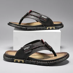 Men's Shoes Outdoor Comfortable Men Casual Shoes Summer Mens Sandals Non-slip Beach Shoes New Man Flip Flops Plus Size Sandals