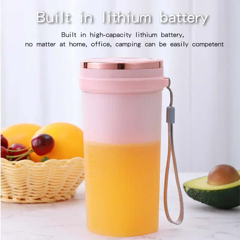 

# Mini Blender Electric Usb Cup Fruit Bottle Rechargeable Mixer Machine Portable Juicer #