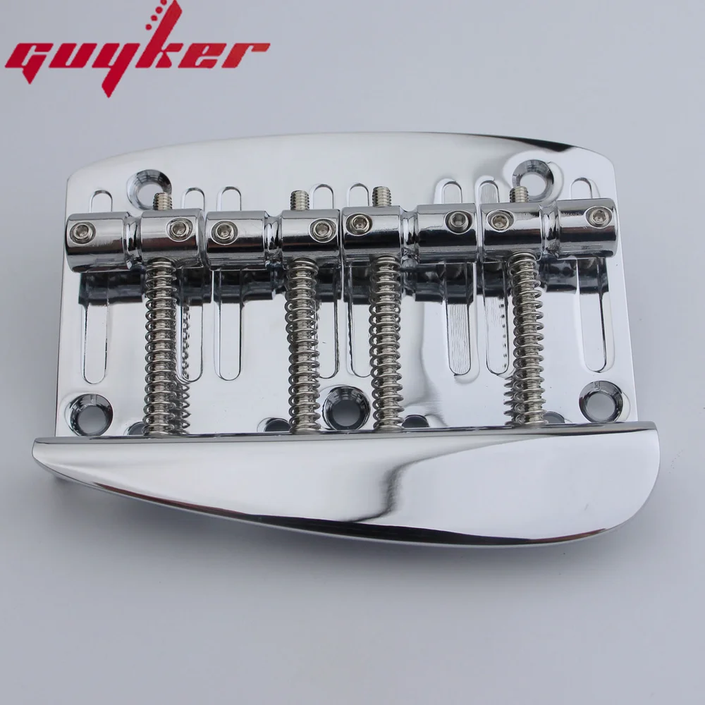 

Gold 4 String Hard Tail Fixed Bass Brass Bridge
