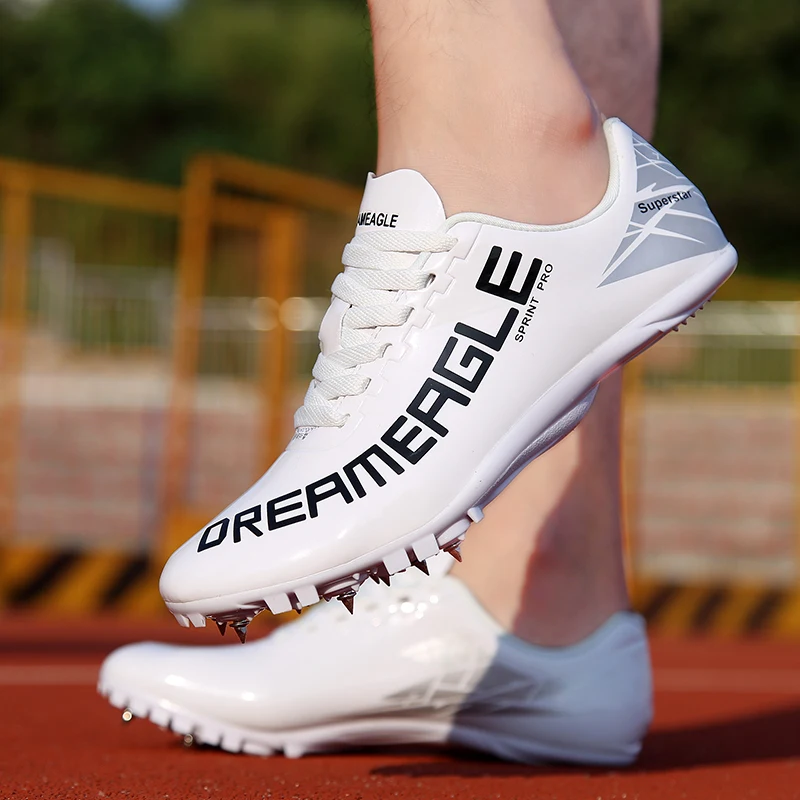 

Professional Competition Spiked Shoes Non-slip Durable Self-locking Men's and Women's Track and Field Shoes Sports Shoes Fashion