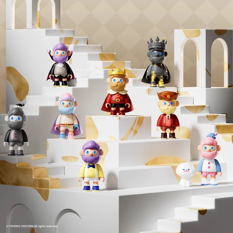 جديد AREAX طبعة محدودة يسعى Unicorn FARMERBOB King's كتلة كبيرة بنة تجميع نموذج هدية للأطفال