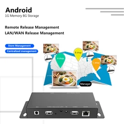 スマートTVボックスAndroidHD 1080p,マルチメディアプレーヤー,電子機器ボックス,リモコン付き,無料ソフトウェア