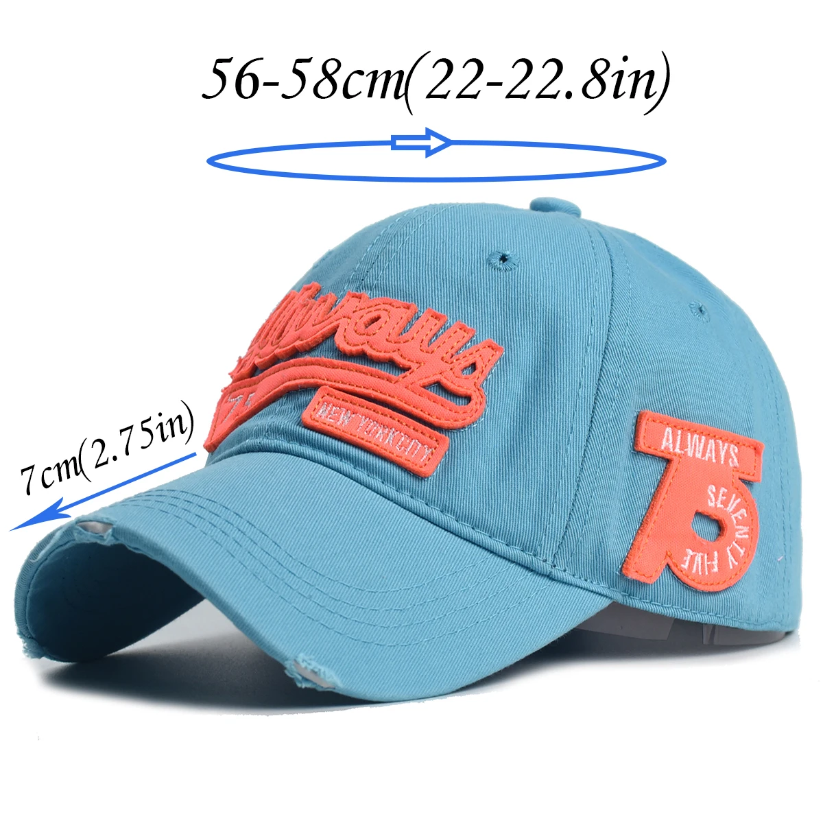 Spring Cotton Baseball Caps Snapback Winter Hat Hip Hop Fitted Caps Men Women Outdoor Autumn Summer Casual Multicolor