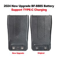 BAOFENG Walkie Talkie Battery BF-888S Type-C Battery for BF-666S BF-777S 888s BF-88E Compatible With H-777 H777 Walkie Talkie