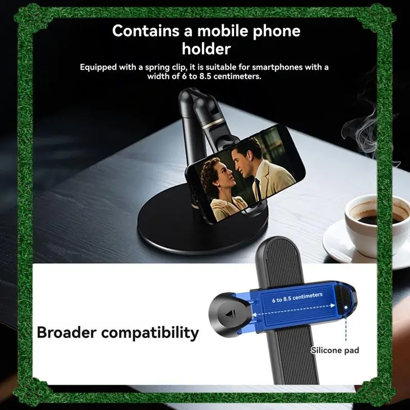 

24-Hour Delivery Desktop Phone Holder Live Broadcast For Smartphone Adjustable Stand Bracket For Mobile Telefoon Stand