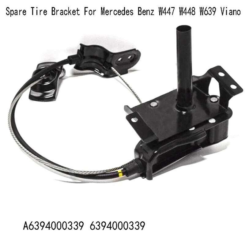 Car Spare Tire Bracket For Mercedes Benz W447 W448 W639 Viano Replacement Wheel Carrier Mount A6394000339 6394000339