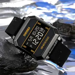 Electronic Watch Durable Battery Powered Student Watch Energy Saving Sports Watch  30m Waterproof Sports Watch for Men