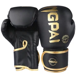 Pro Boxing Gloves for Adult Kids Sparring Fighting Combat Beginner Gloves Punching Muay Thai Sanda Training Kickboxing Gloves