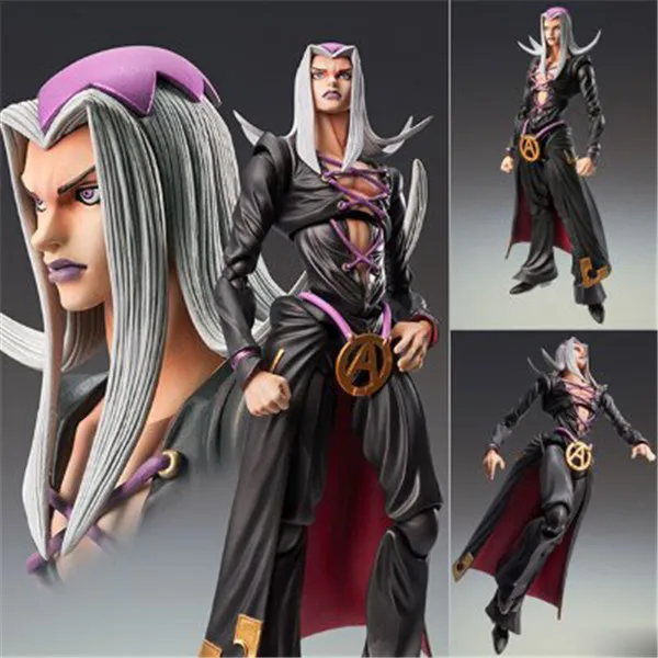 

18CM JOJO's Bizarre Adventure Leone Abbacchio joint Movable Anime Action Figure PVC toys Doll Collection figures Cartoon