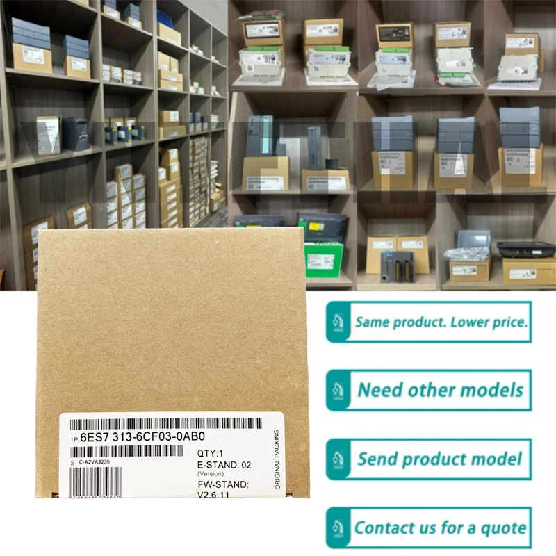 

Новый оригинальный модуль процессора S7-300 6ES7313-6CF03-0AB0