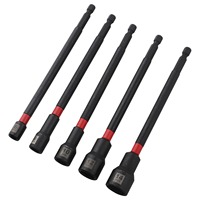 1pc 6/8/10/12/14mm Magnetic Long Nut Driver Hex Socket Adapter For Woodworking Power Tool Accessories