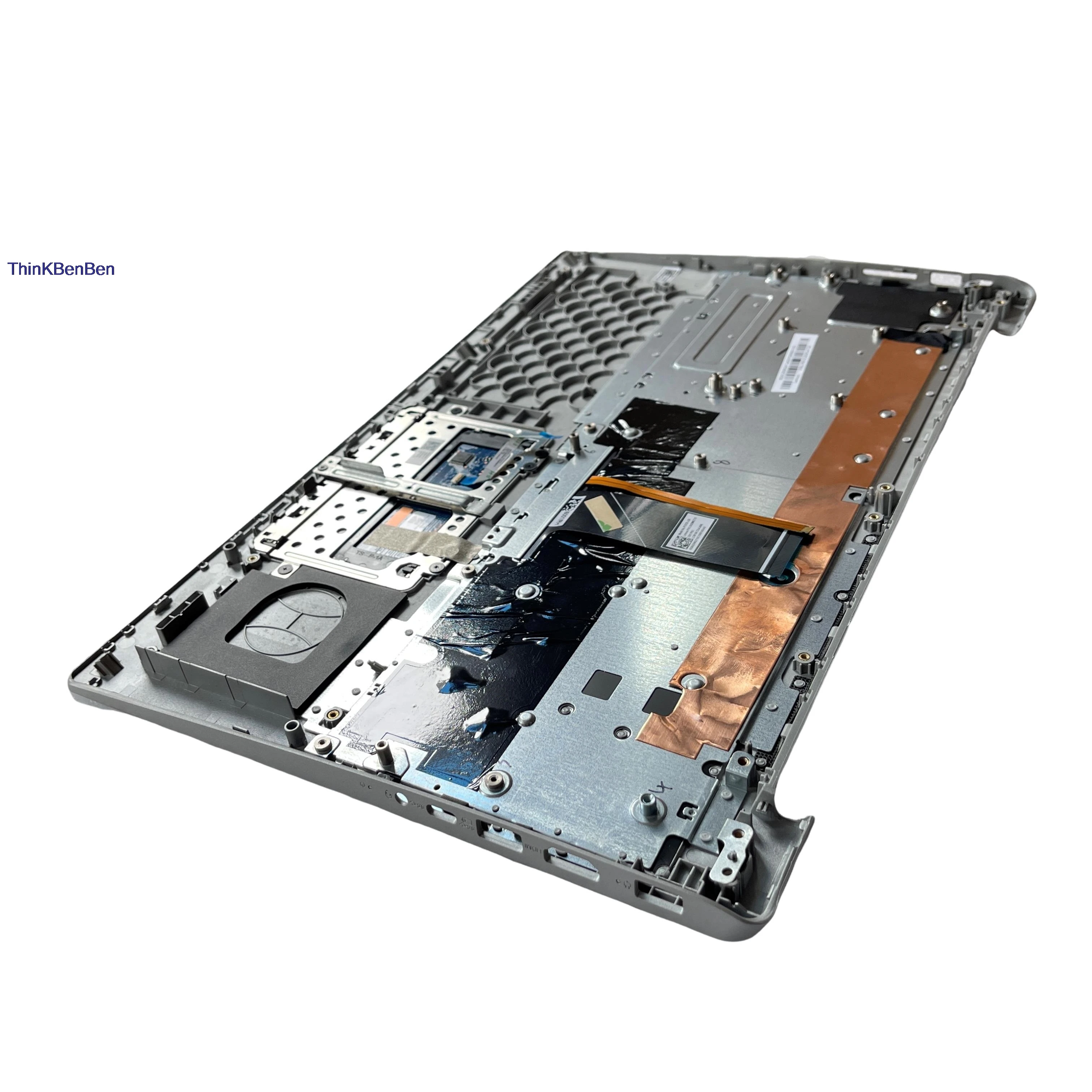 Imagem -03 - Superior Capa Palmrest Shell para Lenovo Ideapad es Espanhol Teclado Platinum Cinza 330s 15 15ikb Gtx1050 5cb0r34789 Case