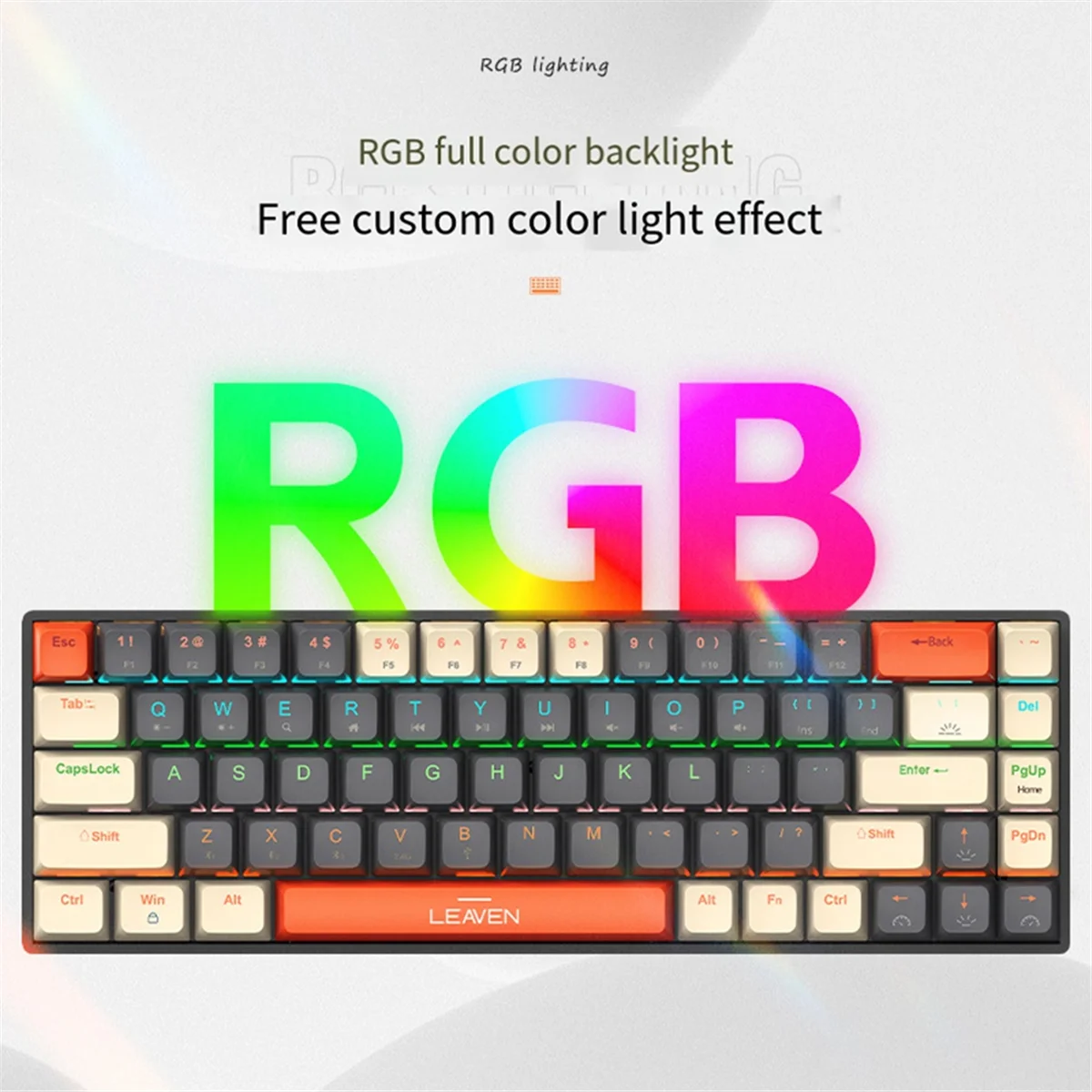 

Popular wireless three-mode mechanical keyboard 2.4G Bluetooth Wireless