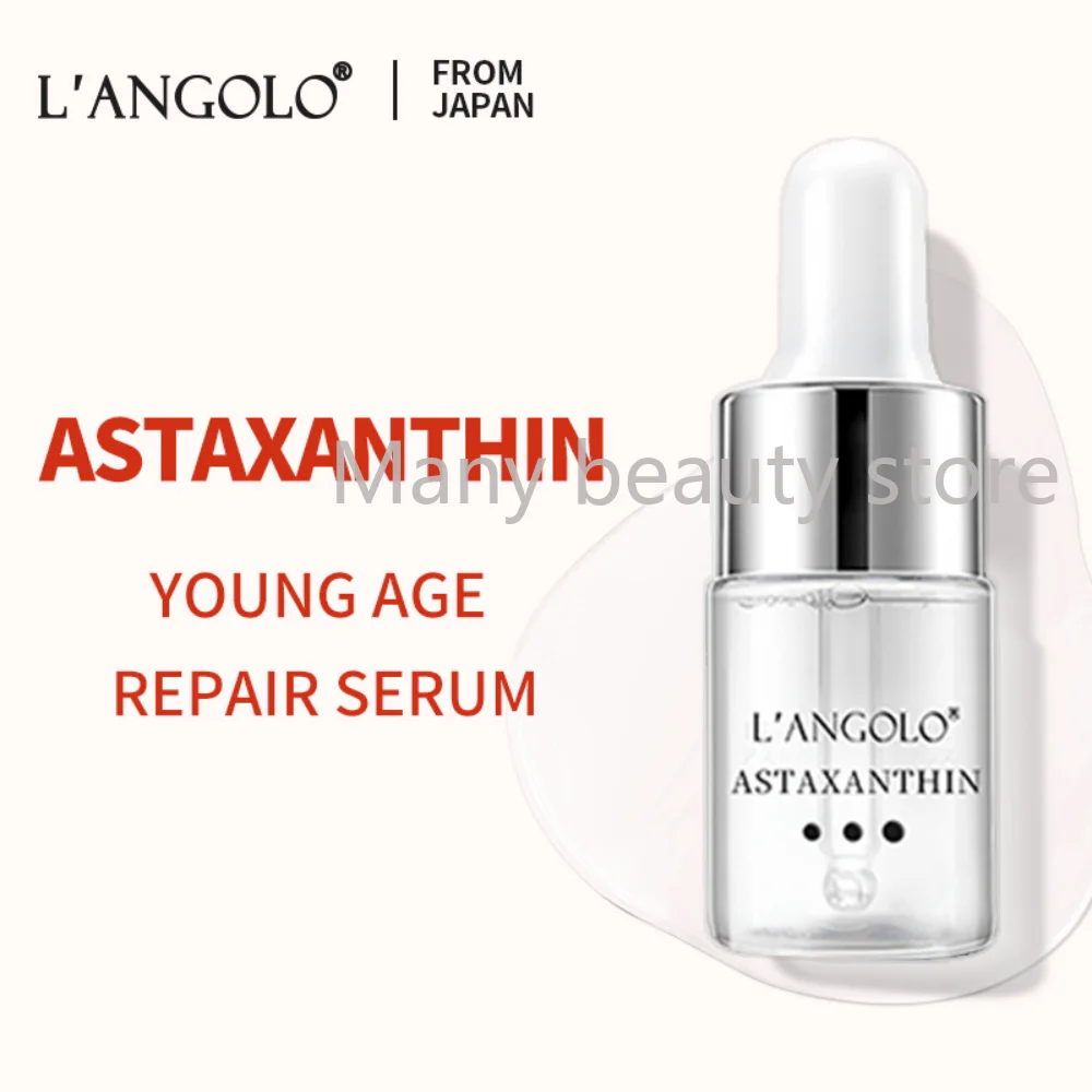 Japanese Skin Care Astaxanthin Anti-aging Essence 5ml 10 Bottles Hydrating Moisturizing Shrinking Pores Brightening Serum