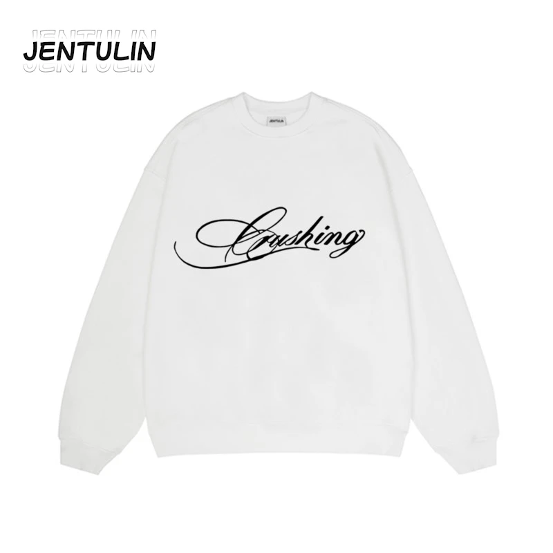 Y2k Vrouwen Hoodies Hiphop Truien Harajuku Gothic Grafische Brief Print Capuchon Losse Esthetische Punk Sweatshirt Retro Streetwear