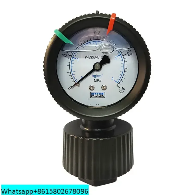 LIANLI PP Diaphragm Pressure Gauge Plastic Double Sided PCB 2 Anti-corrosion Water Pressure Gauge 10kg 1 4 7kg