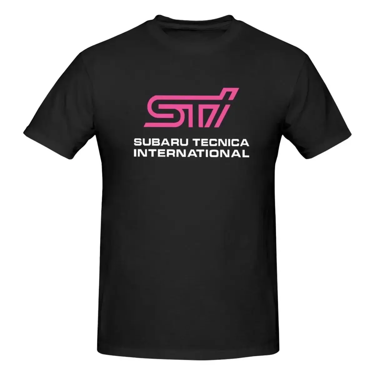 Cotton Subaru STI Car T-shirt Men\'s Fashion Oversized Comfortable T-shirt Men\'s Crew Neck Summer T-shirt Fashion Street Wear