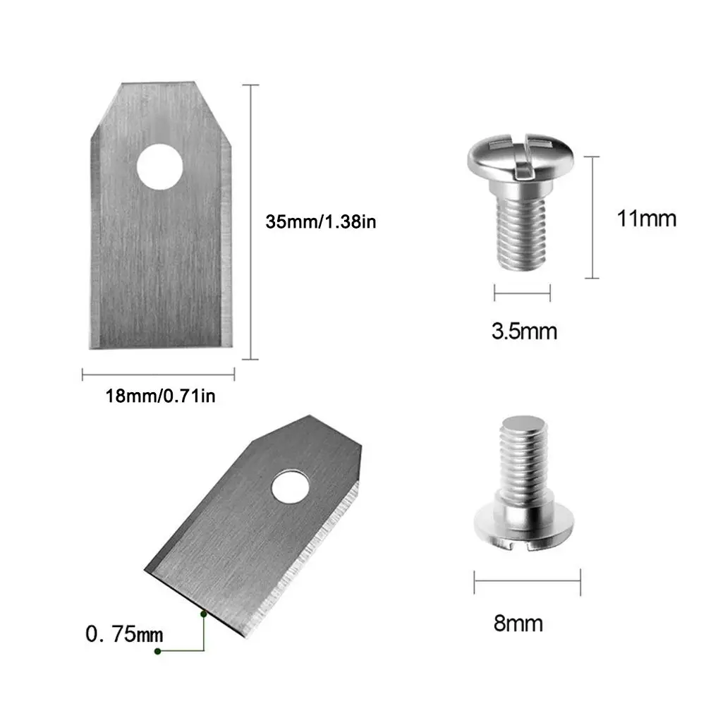 12/24/36 قطعة شفرة جزازة العشب استبدال شفرة مع مسامير ل Husqvarna ، Gardena McCulloch جزازة العشب رئيس أدوات الحدائق #6