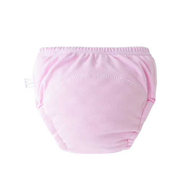 3/6Pcs Baby Windel Training Hosen Kinder Unterwäsche für Mädchen Jungen Waschbar Säuglings Tuch Windeln Mehrweg Windeln kleinkind Shorts – Detail 14