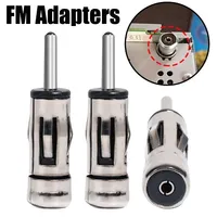 Car Vehicles Radio Stereo ISO To Din Aerial Antenna Mast Adapter Connector Plug for Car Radio Stereo Autoradio Fit Most Types