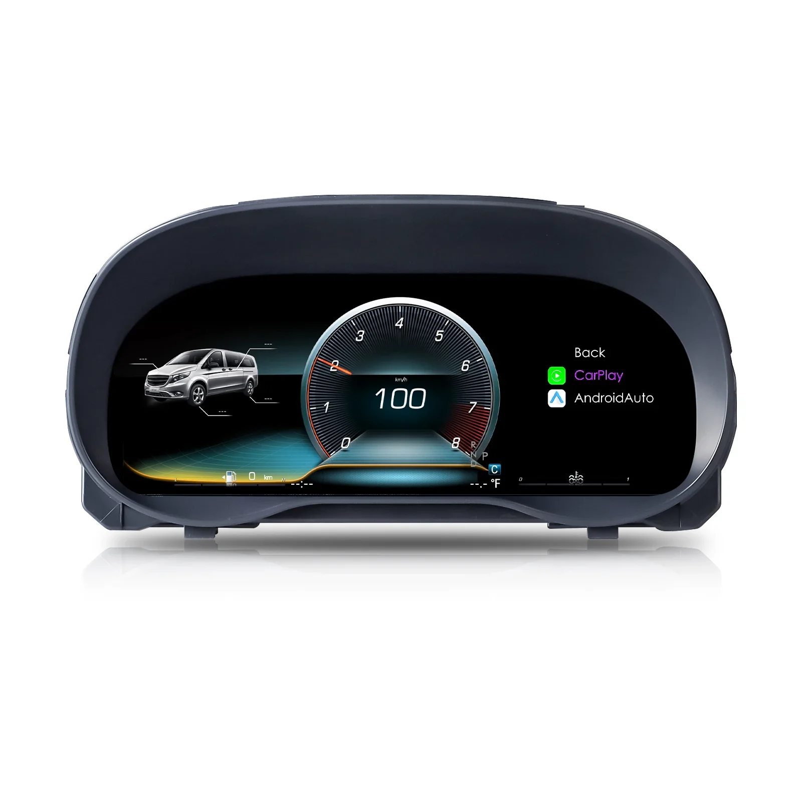 

NaviHua for Mercedes Benz Vito 2016-2024 Linux System Car Upgrade 12.3'' Dashboard Speedometer Digital Cluster LCD Instrument