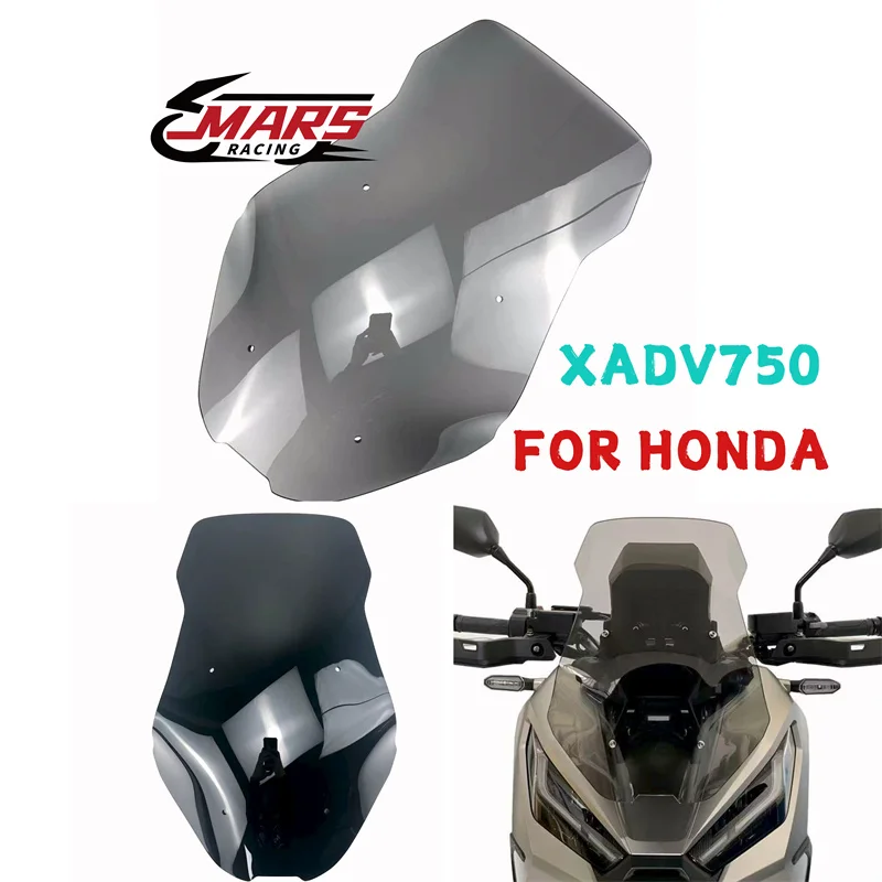 

For HONDA XADV750 xadv750 2021 2022 2023 2024 motorcycle accessories front windshield windscreen airflow wind deflector