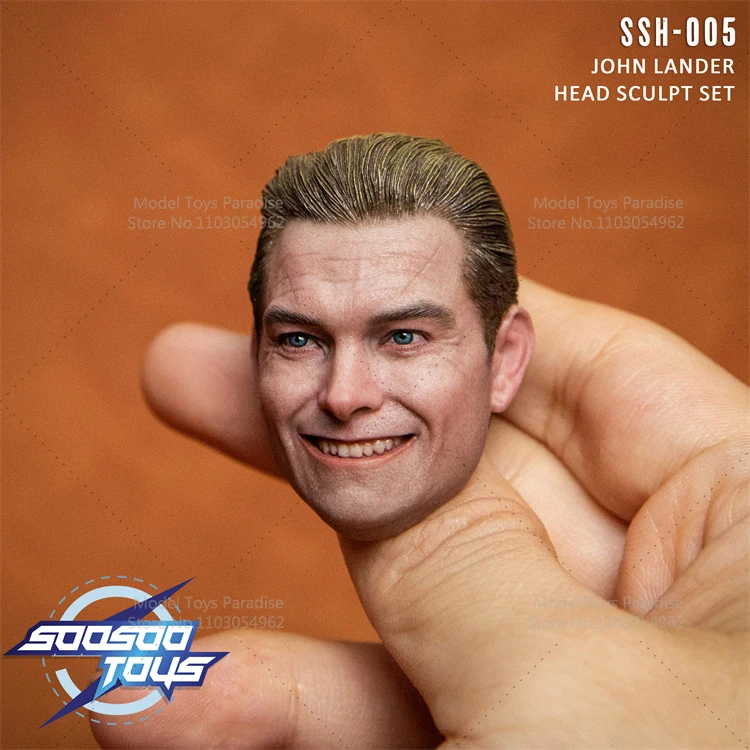 SOOSOOTOYS SSH-005 1/6 الرجال الجندي جون هوملاندر رئيس نحت صالح 12 بوصة SST-026 عمل الشكل الجسم