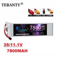 TERANTY 3S Battery 11.1V 7800mAh Lipo Battery For RC Drone Helicopter Quadcopter FPV Racing Car Parts Battery 60C