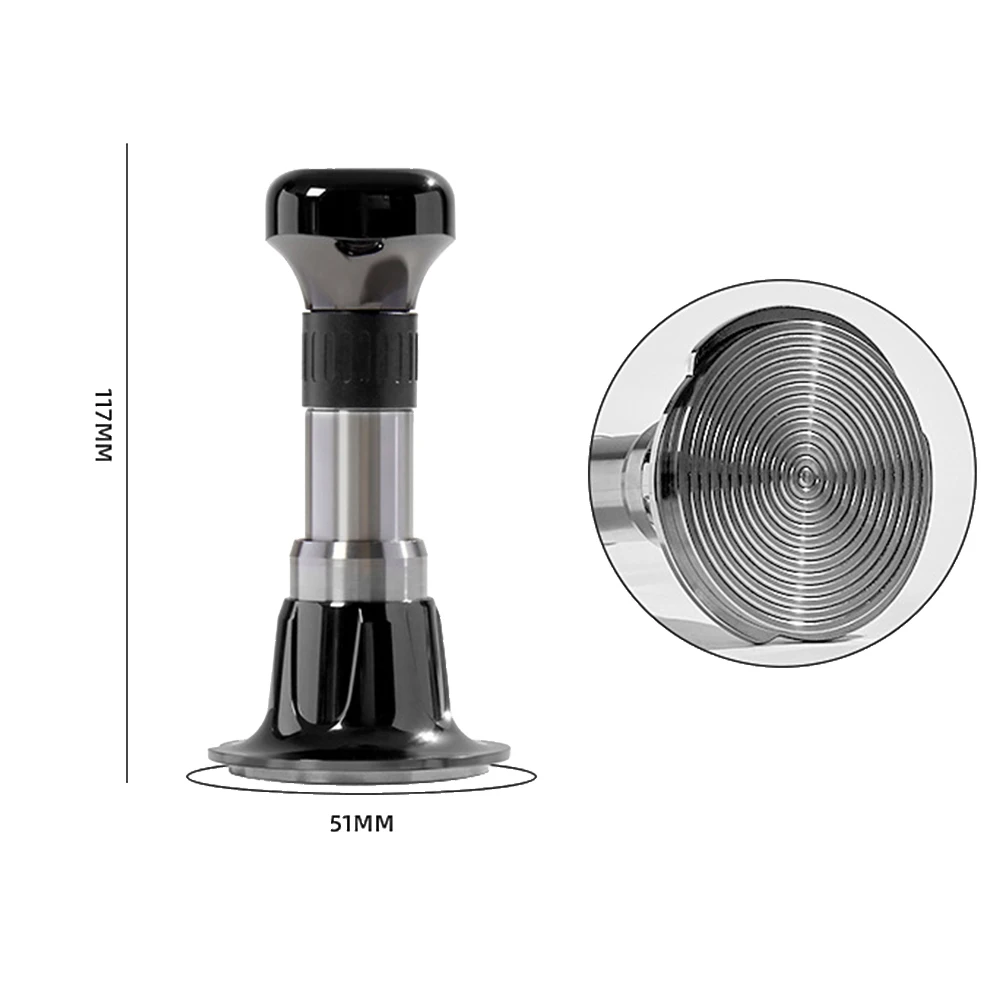 

Coffee Tamper Featuring Materials for Long Lasting Use Designed to Meet the Needs of Both Professionals and Enthusiasts