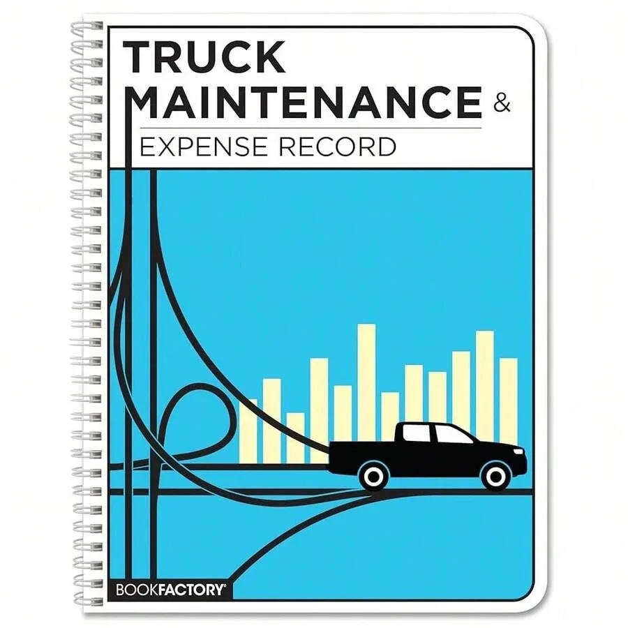 Truck Maintenance Expense Tracker Logbook